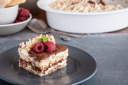 Tiramisù con panna