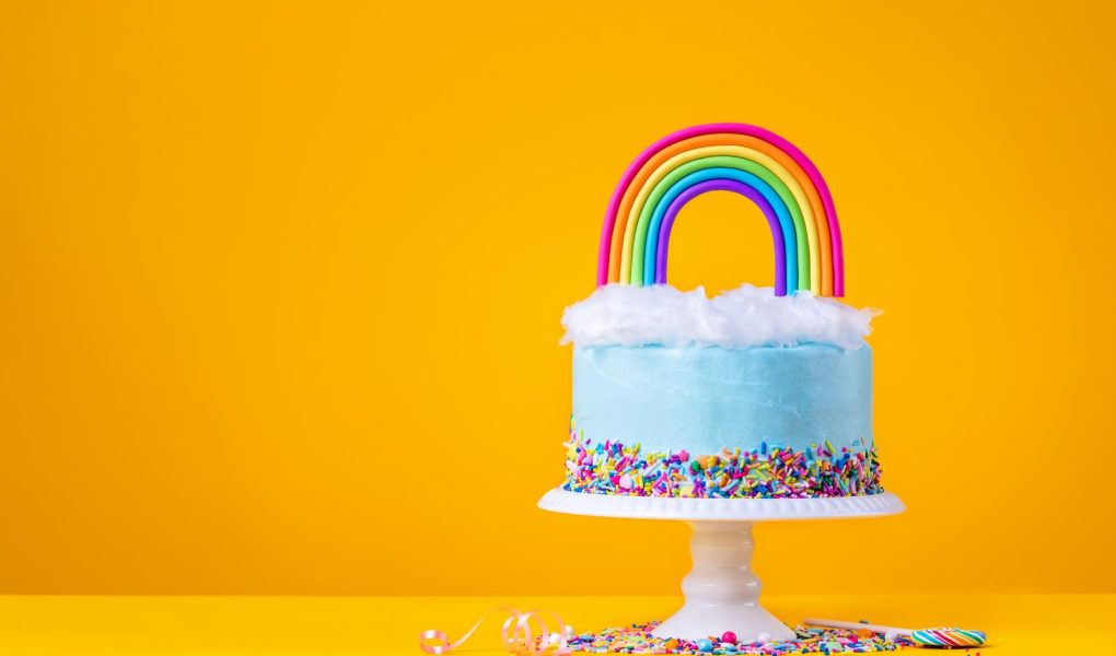 Torta arcobaleno