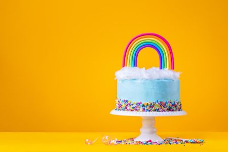 Torta arcobaleno