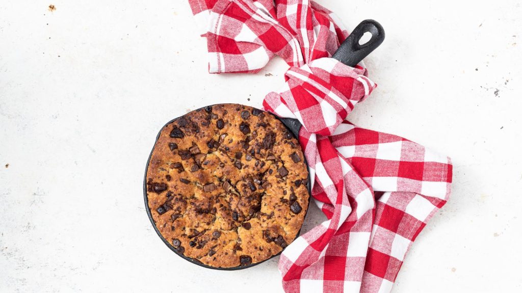 Torta con gocce di cioccolato