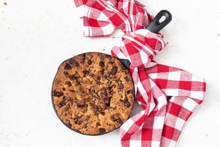 Torta con gocce di cioccolato