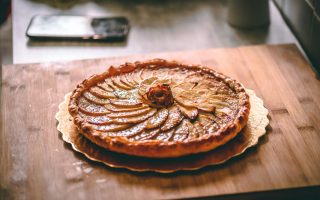 Torta di mele cremosa