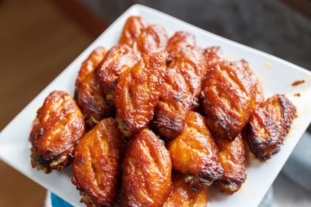 Ali di pollo alla tequila