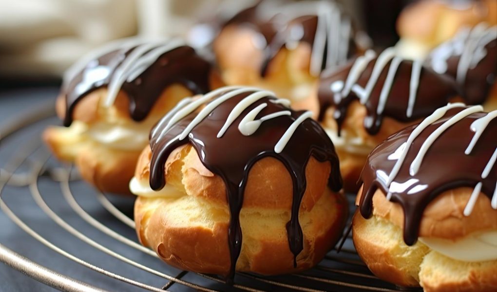 Bignè al cioccolato