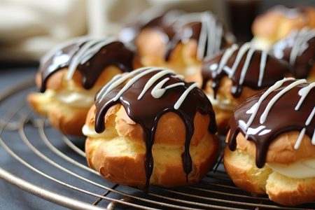 Bignè al cioccolato