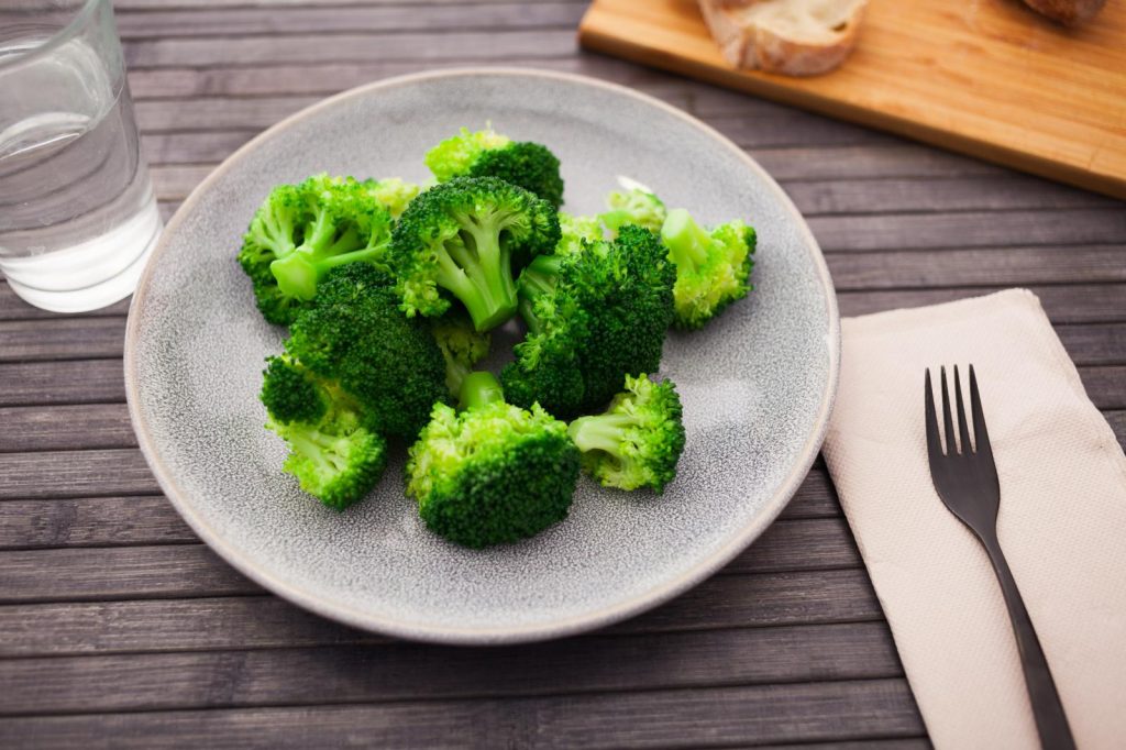 Broccoli al vapore