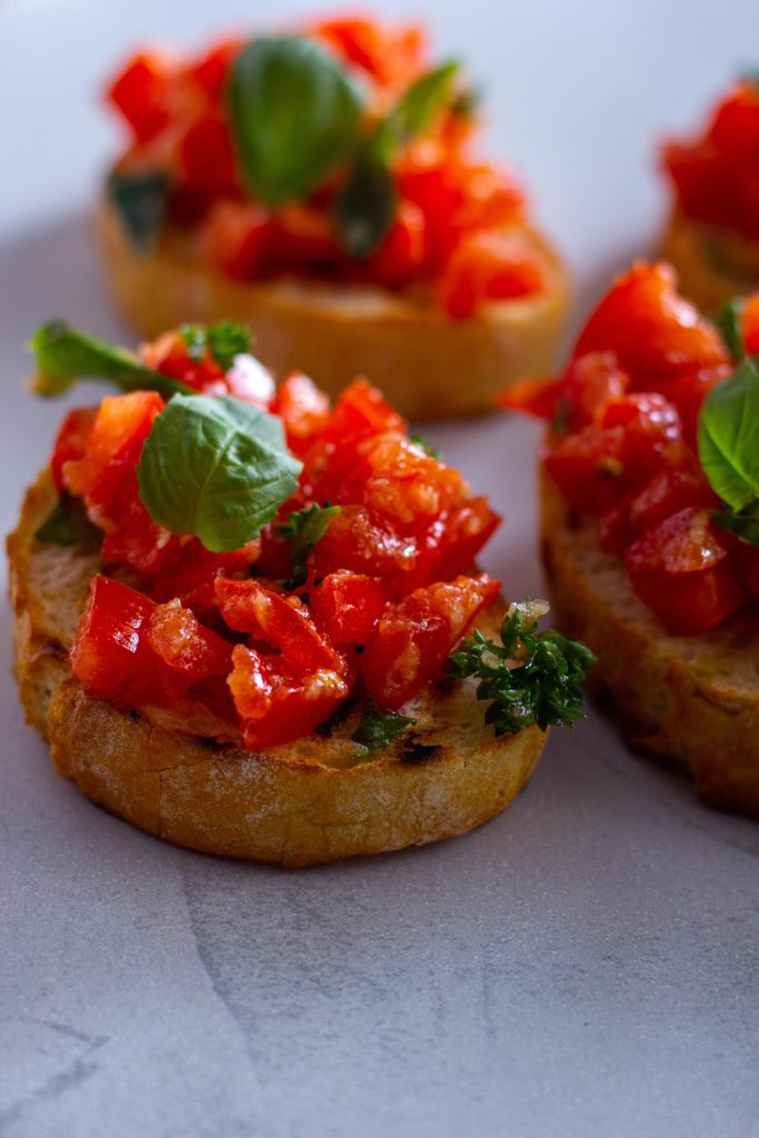 Bruschette al pomodoro