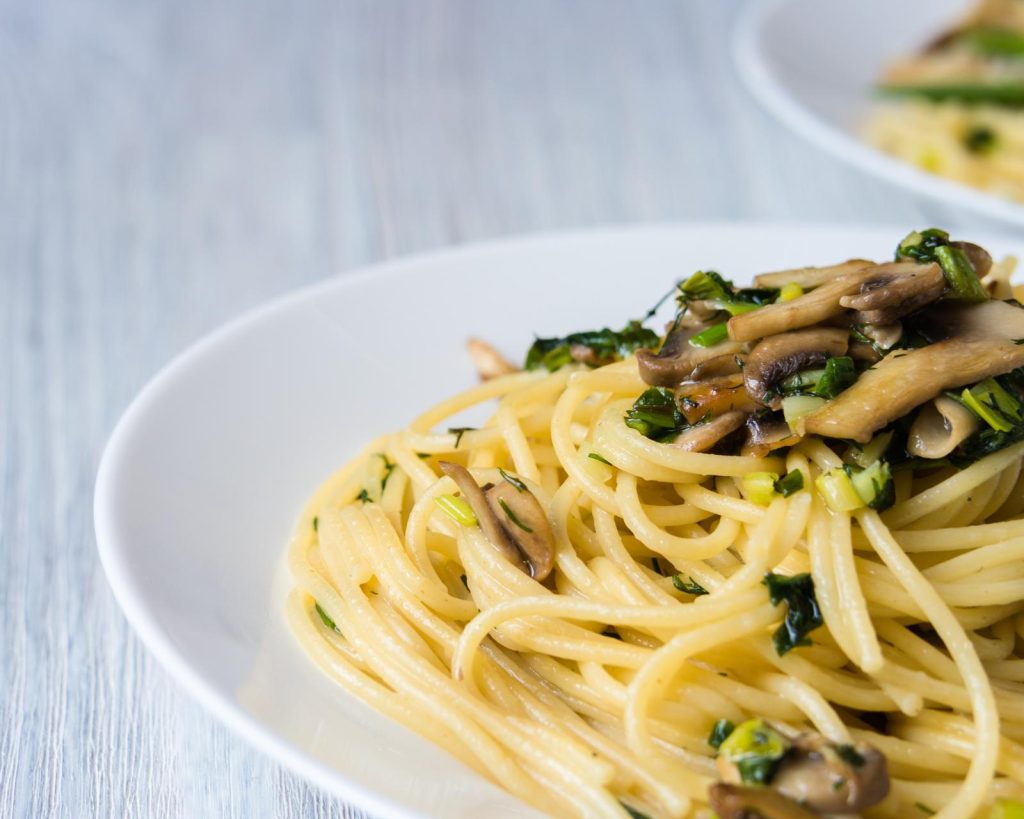 Carbonara vegetariana