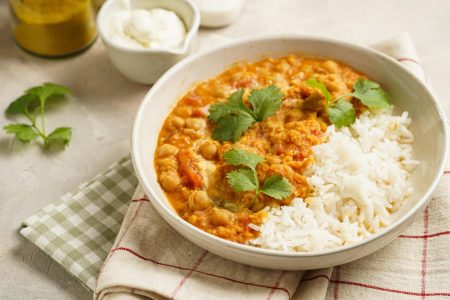 Ceci al curry