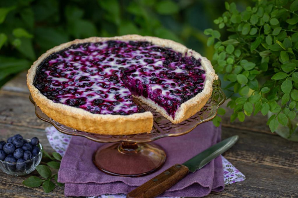 Cheesecake ai mirtilli