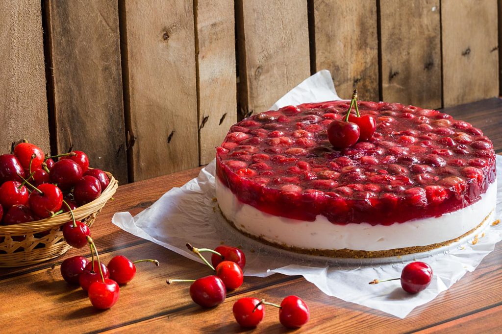 Cheesecake alle ciliegie