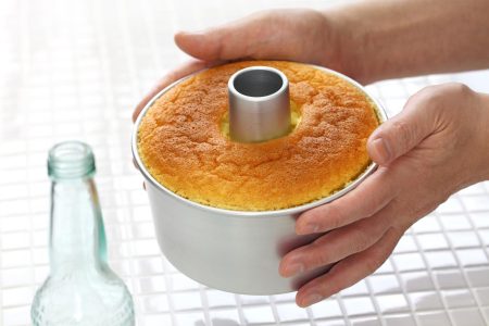 Chiffon cake all'arancia