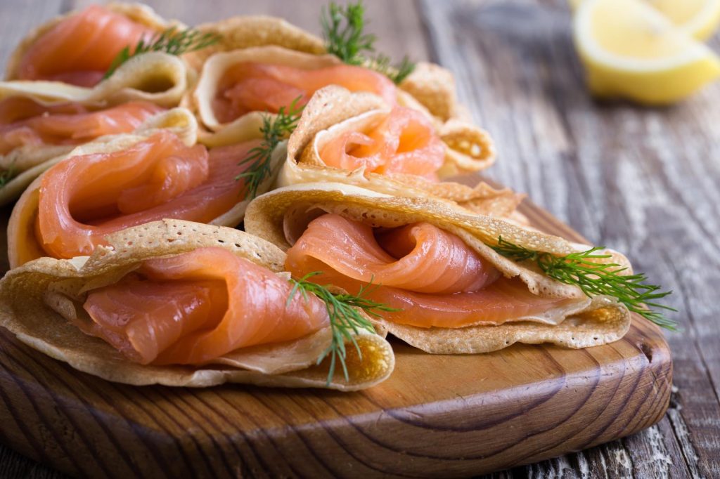 Crespelle al salmone