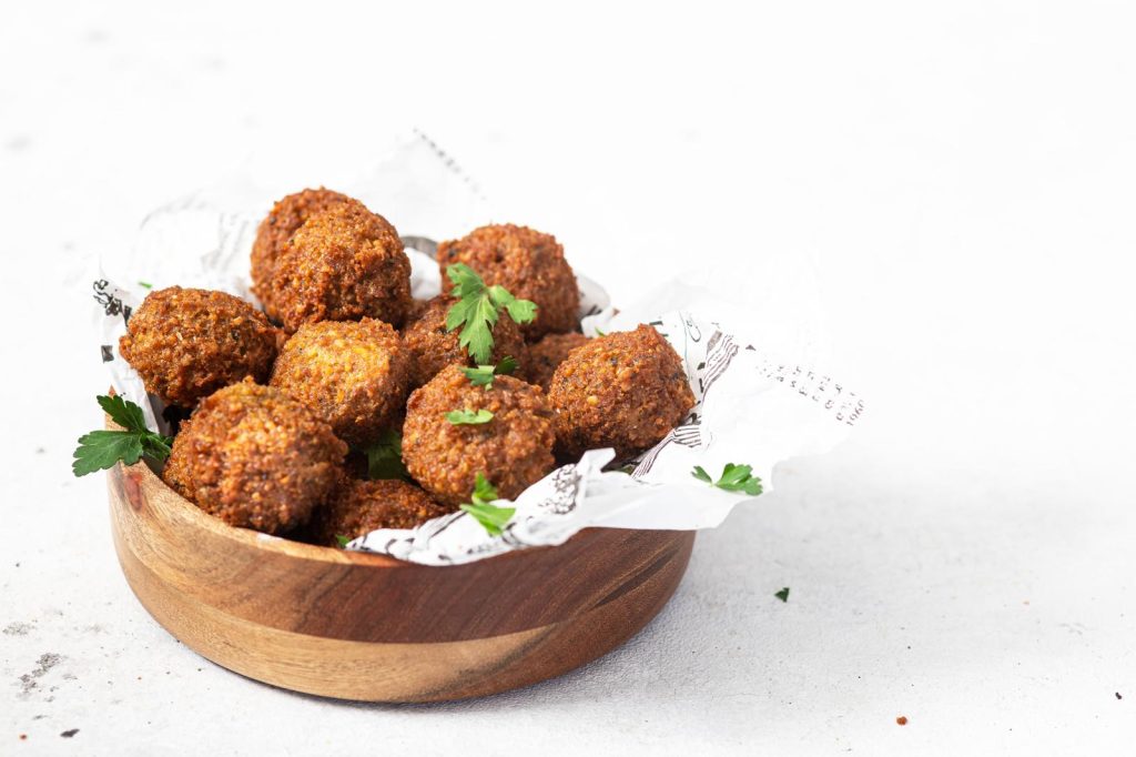 Falafel al forno