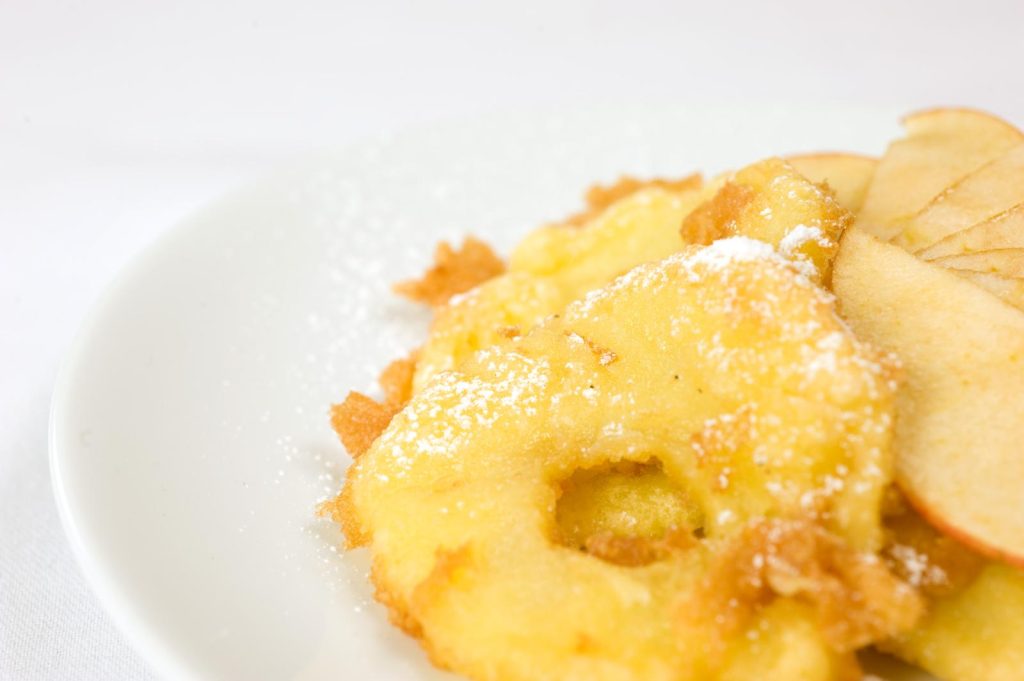 Frittelle di mele al forno