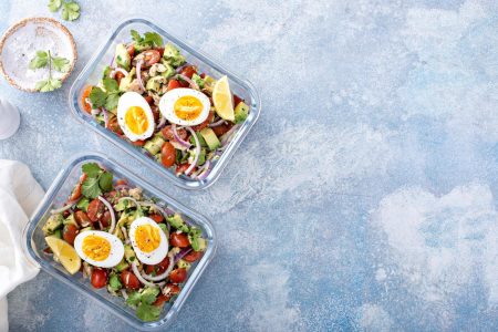 Insalata con uova sode