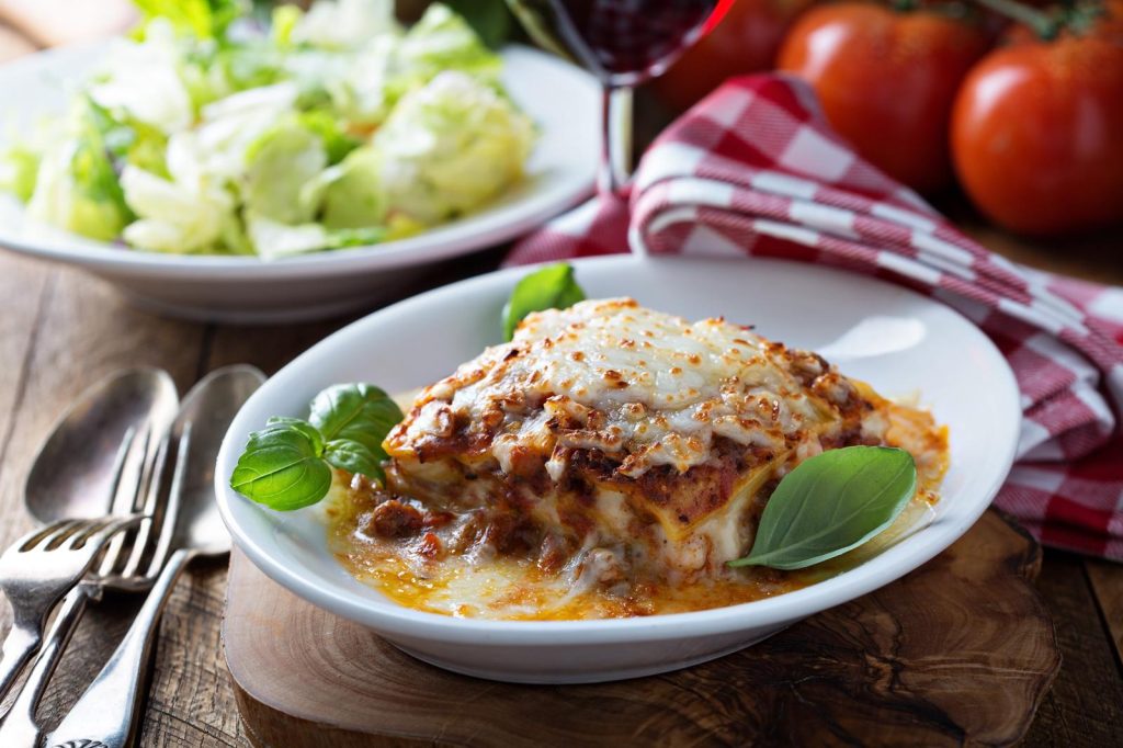 Lasagne ricotta e spinaci