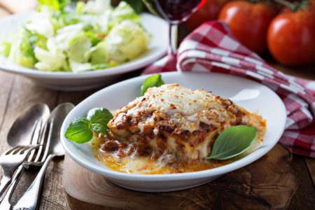 Lasagne ricotta e spinaci