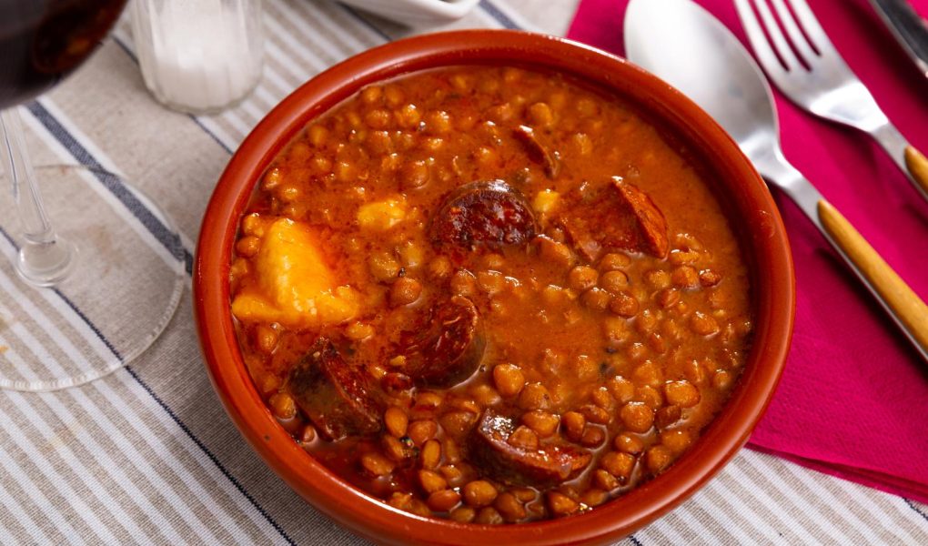 Lenticchie e salsiccia