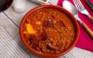 Lenticchie e salsiccia