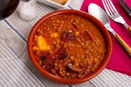 Lenticchie e salsiccia
