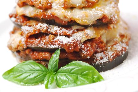 Melanzane alla parmigiana non fritte