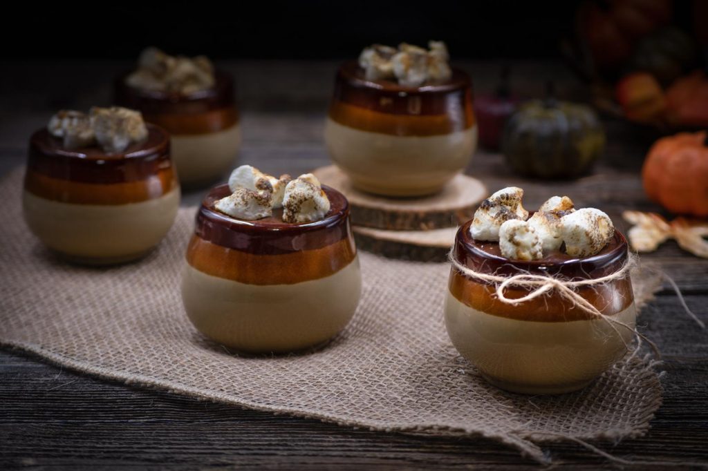 Mousse ai tre cioccolati