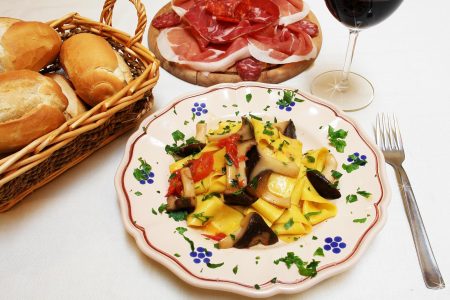 Pappardelle ai funghi