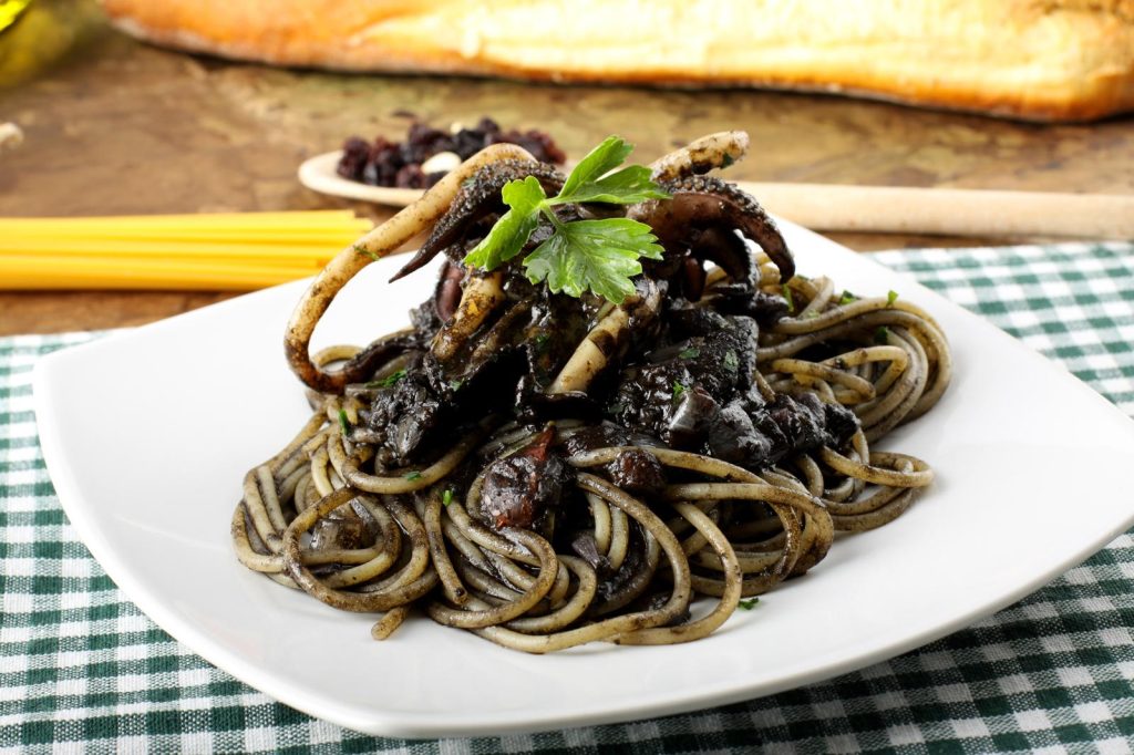 Pasta con le seppie