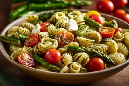 Pasta fredda al pesto