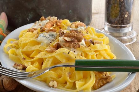 Pasta gorgonzola e noci