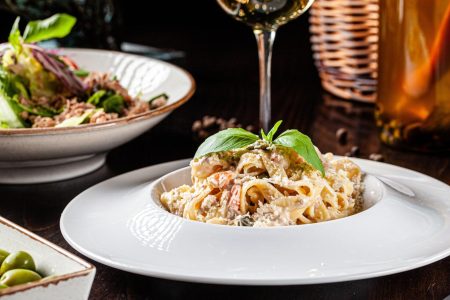 Pasta panna e tonno