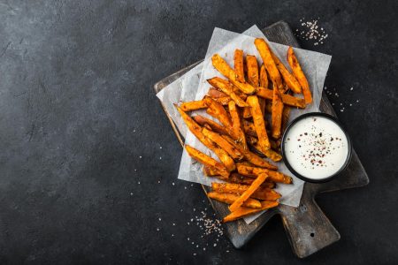 Patate dolci fritte