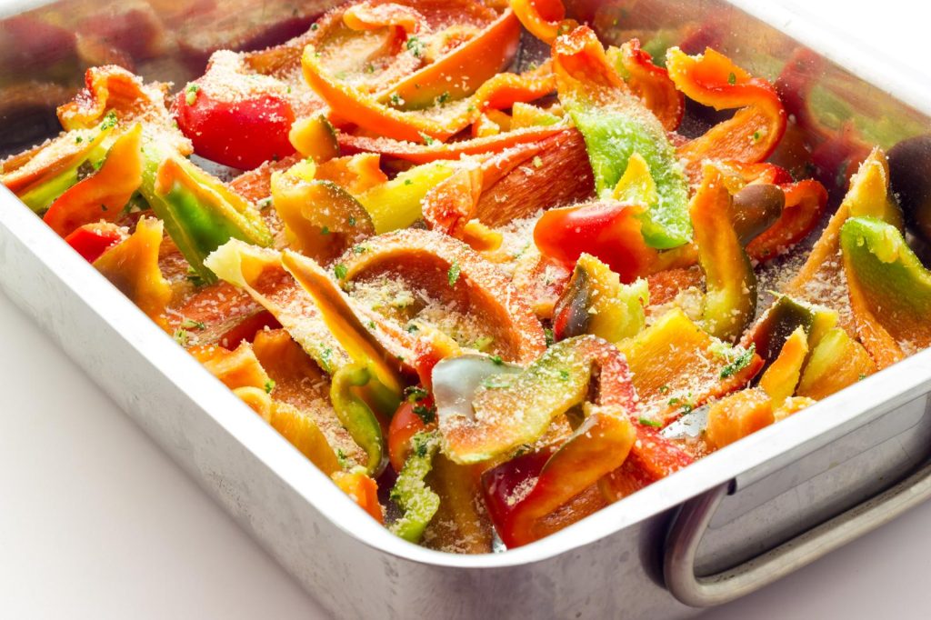 Peperoni gratinati