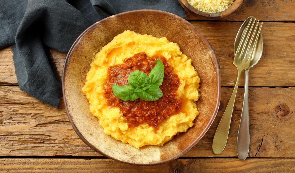 Polenta in pentola a pressione