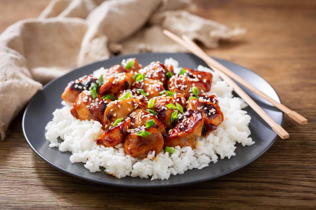 Pollo alla soia