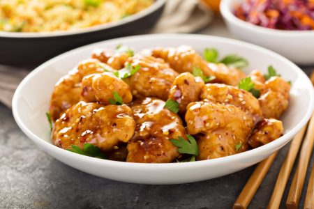 Pollo in agrodolce