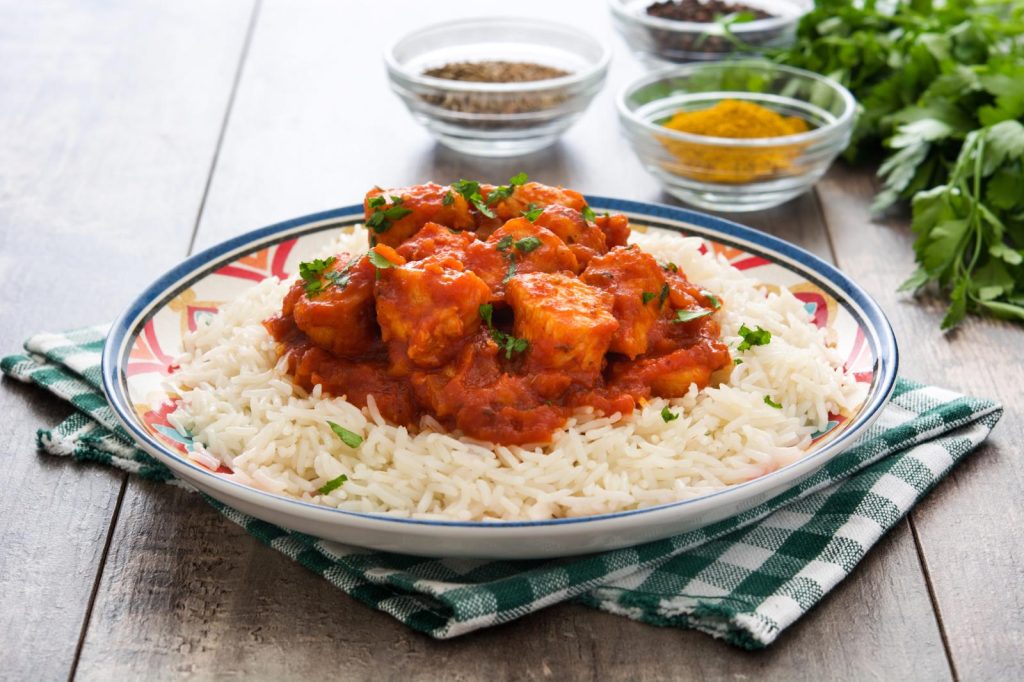 Pollo tikka masala