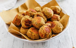 Polpette di lenticchie al forno