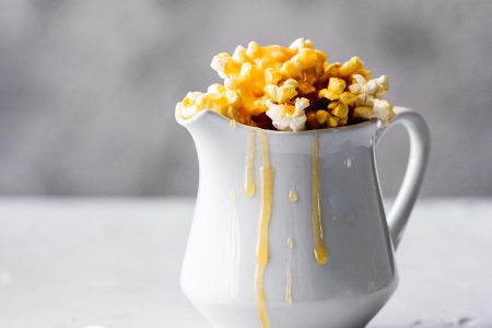 Pop corn al caramello