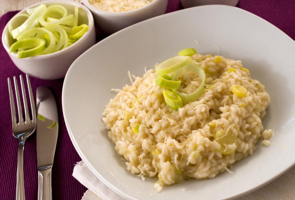 Risotto ai porri