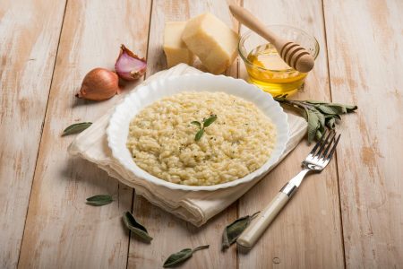 Risotto allo champagne