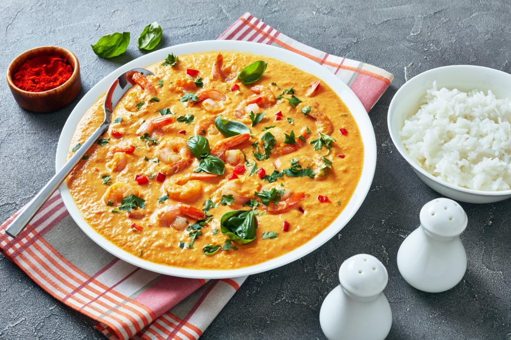 Risotto con gamberi