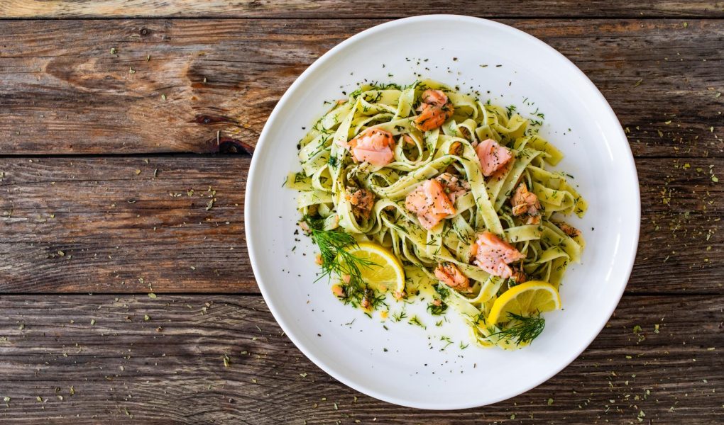 Tagliatelle al salmone