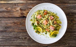 Tagliatelle al salmone