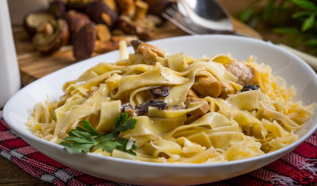 Tagliatelle alla boscaiola