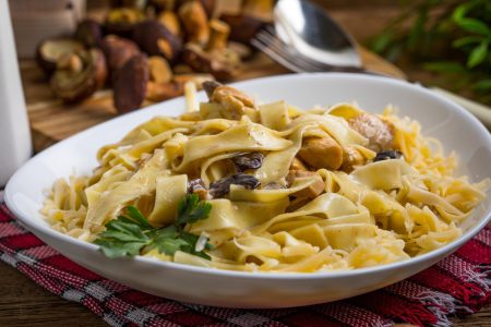 Tagliatelle alla boscaiola