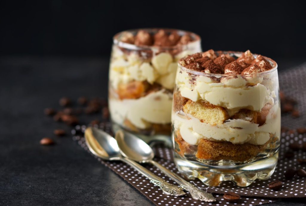 Tiramisù senza mascarpone