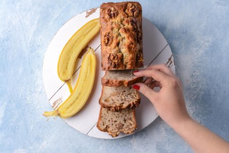 Torta di banane