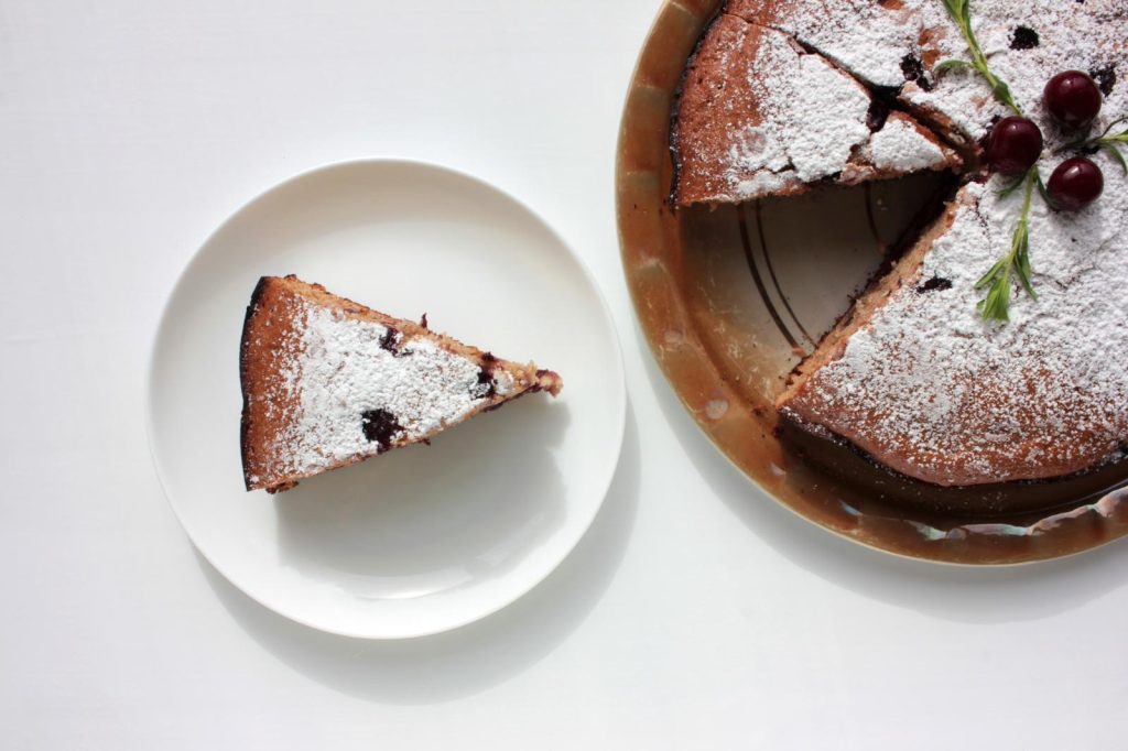 Torta di ciliegie